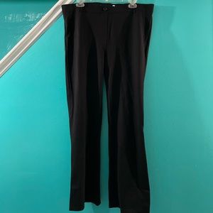 Betabrand 2XL black bootcut pants